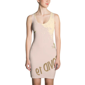 Vestido para sublimación cortado y cosido